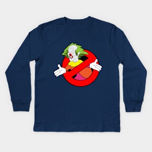 Clown Busters Kids Long Sleeve T-Shirt